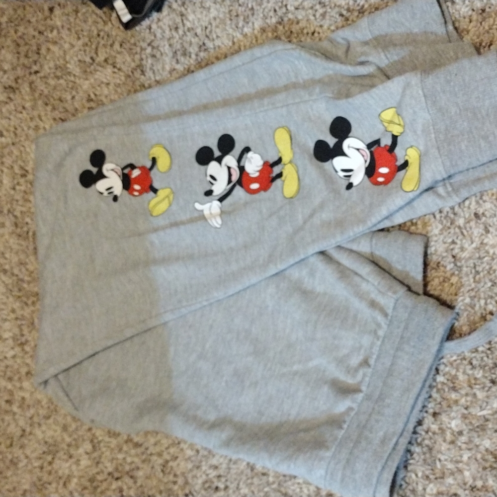 Disney Grey Mickey Mouse sweats